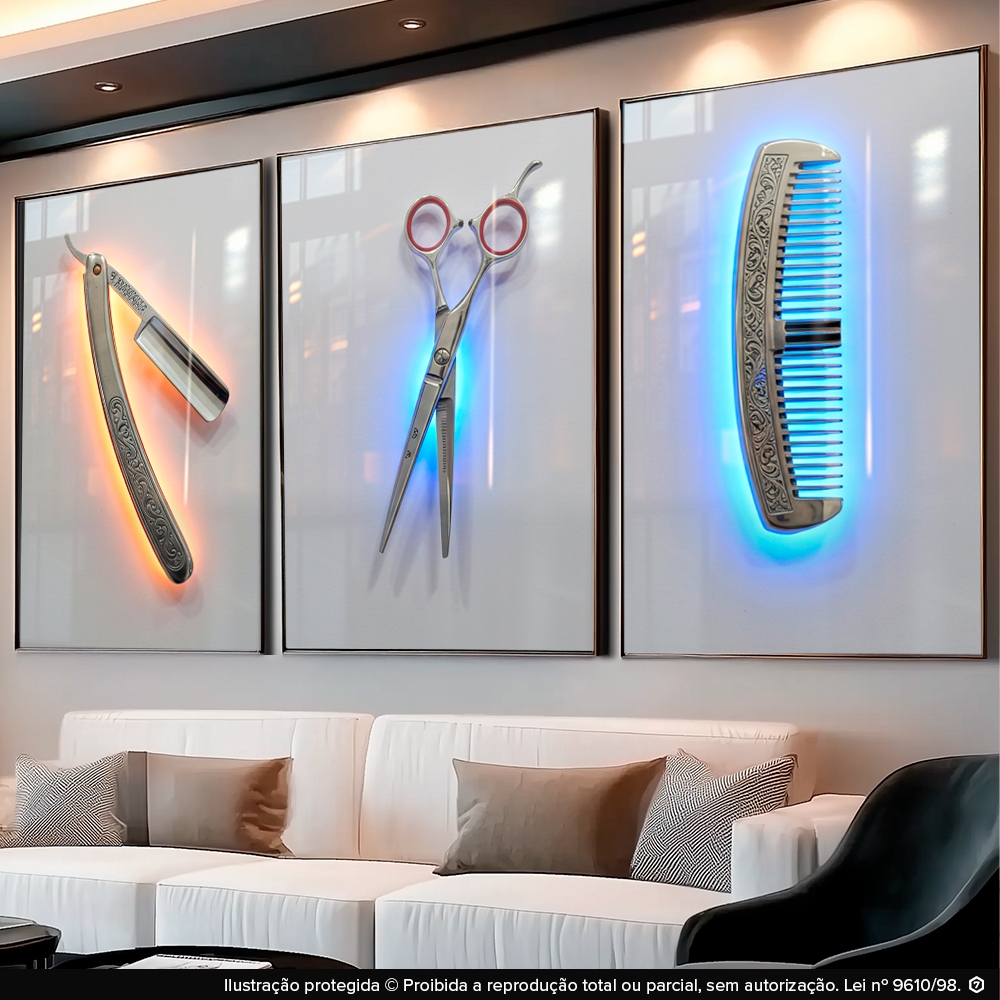 Quadros Barbearia: Onde Comprar | BuscaProdutos