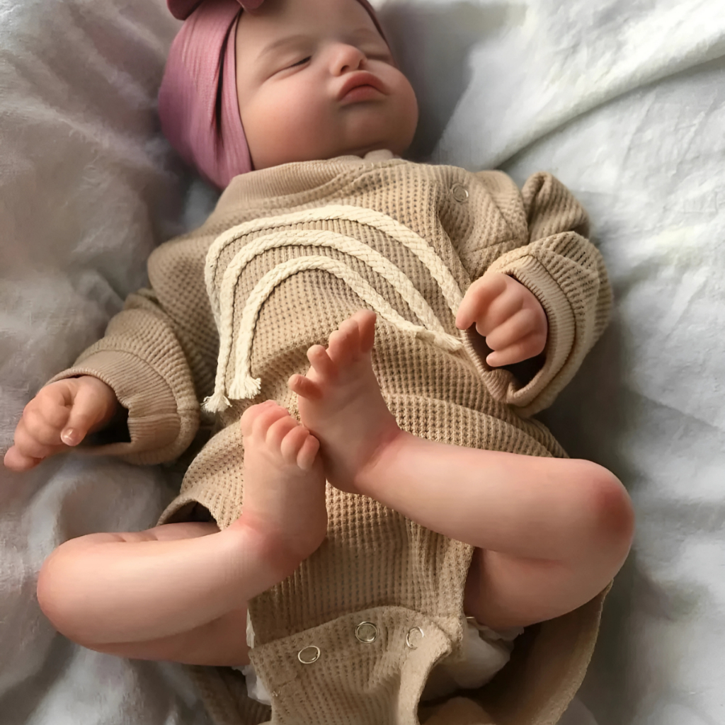 Bebê Boneca Reborn Rosali Siliconada Realista Pode dar Banho Em Promoção