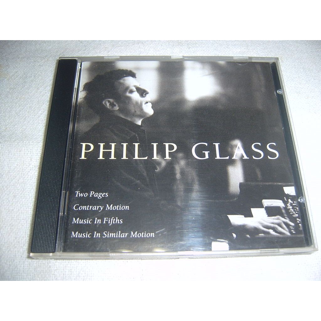 Cd Philip Glass - Two Pages | Classical 1994 Usa