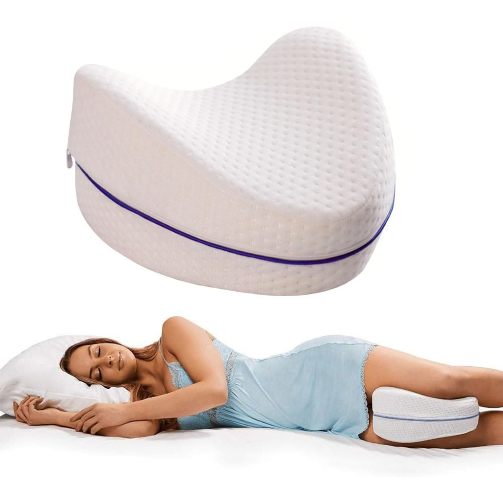 Almofada Ergonômica Para Pernas e Joelhos Alinhamento de Coluna Leg Pillow Travesseiro Ortopédico