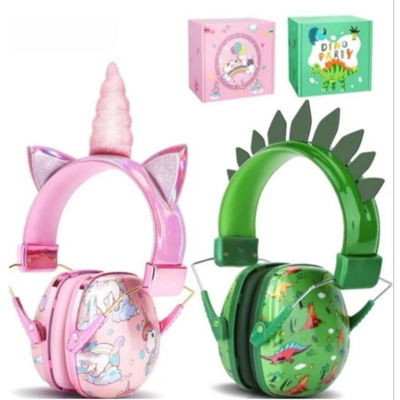 PROTETOR DE OUVIDO, ABAFADOR DE SOM DE UNICÓRNIO,ANTI RUÍDO PARA CRIANÇA AUTISTA