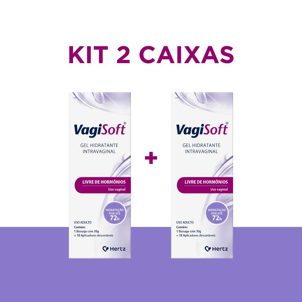 Kit 2 VagiSoft Gel Hidratante 30g