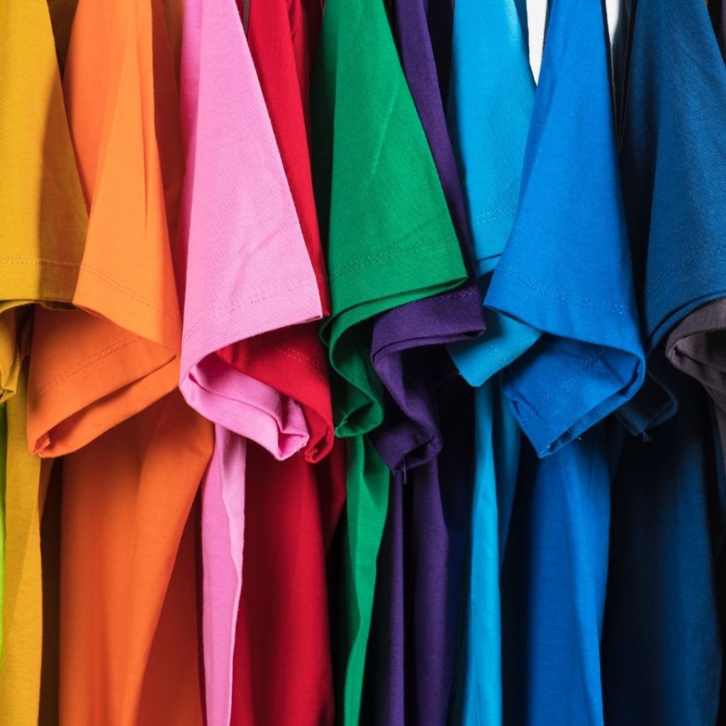 Camiseta Básica Colorida Lisa Infantil/Juvenil Unissex Malha PV