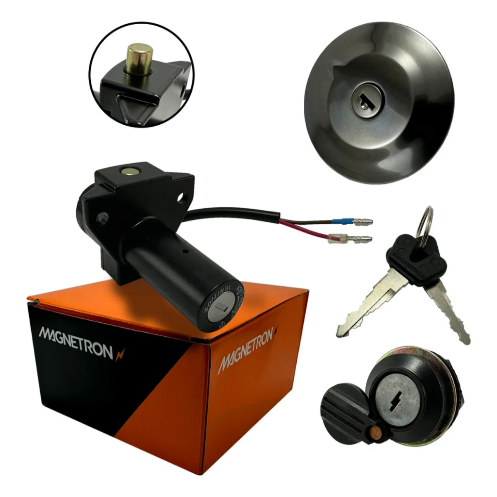 Kit Chave Ignição Fazer 150 Factor 125I Xtz 125 Contato Tampa tanque Conjunto 2014 2015 2016 2017 2018