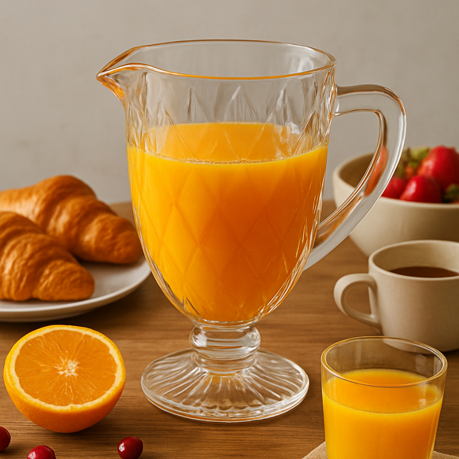 Jarra de Vidro Diamond Agua Suco Drinks Cha Transparente 1,2L em Oferta na Shopee