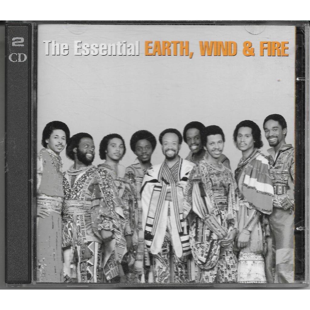 CD Duplo Earth, Wind & Fire - The Essential - Raro Original Usado Em Muito Bom Estado Ler Descrição