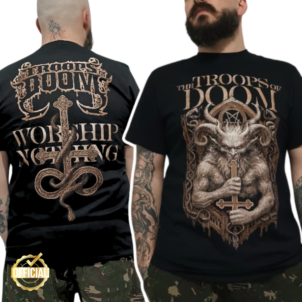 Camiseta The Troops Of Doom - Worship Nothing Oficial Licenciado