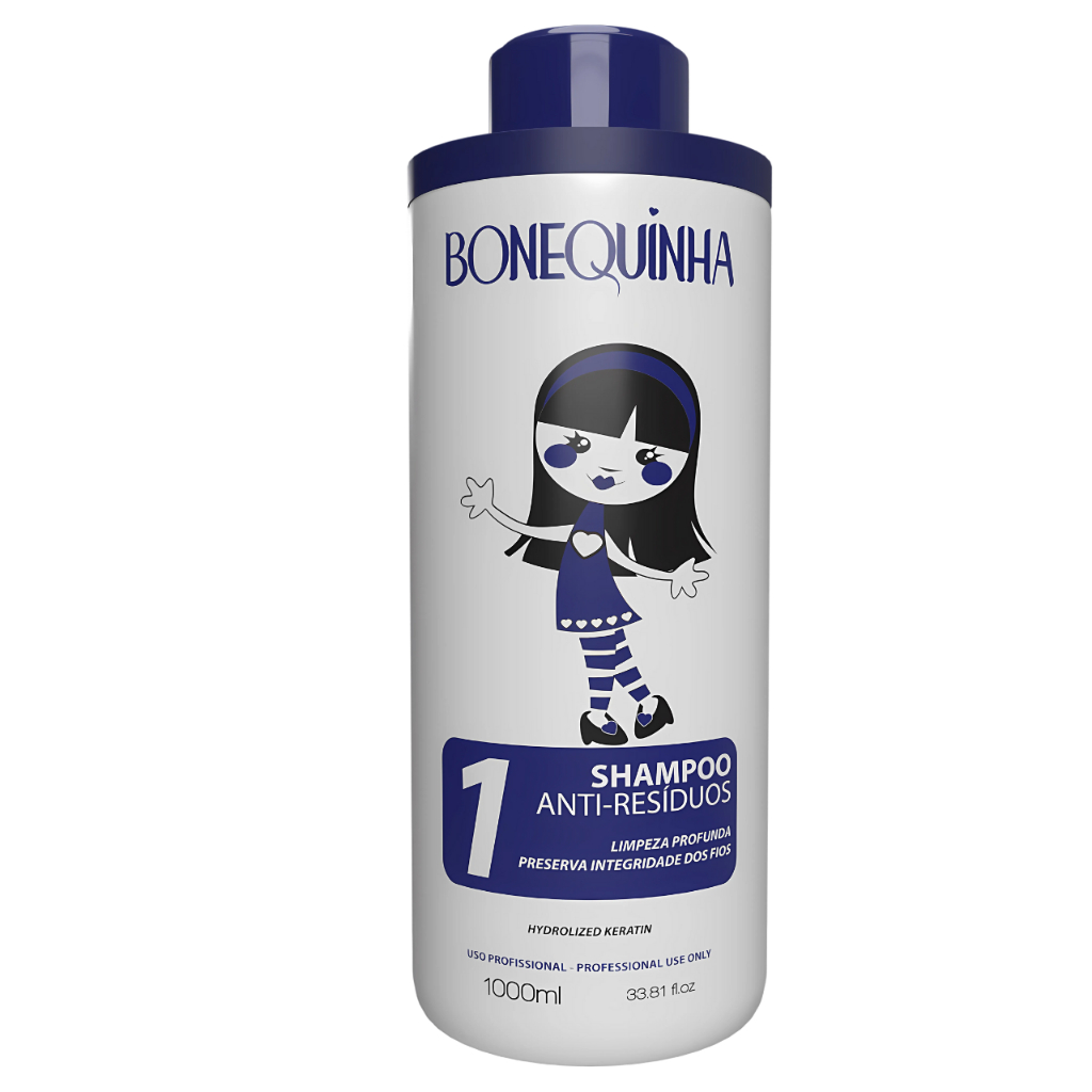 Shampoo Bonequinha Escandalosa Anti Residuo 1l