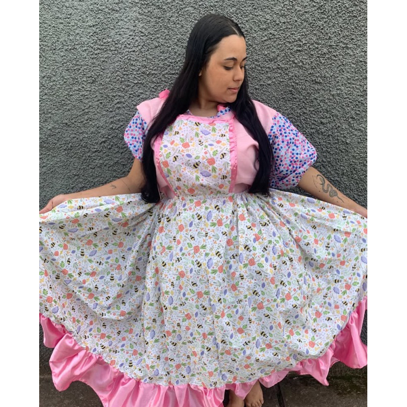 jardineira pureza saia erê umbanda candomblé menina Mariazinha/Melzinha/abelhinha/Ritinha/Julinha/estrelinha