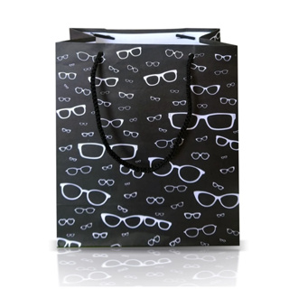 Kit 25x Sacolas De Papel Para Óticas 18x22x9cm Oculos em Oferta na Shopee