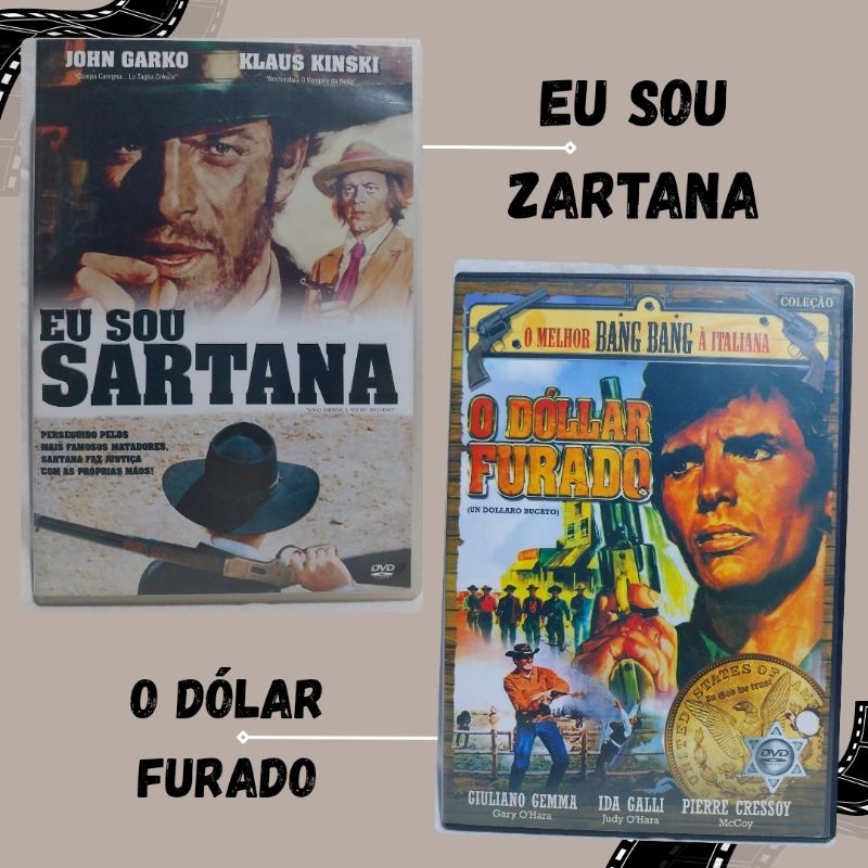 2 Clássicos Faroeste – Eu Sou Zartana + O Dólar Furado (DVD )