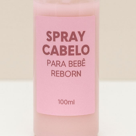 Bebê Reborn – Spray Restaurador para Cabelo de Mohair