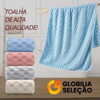 🔥Toalha de Banho Grande e Grossa Seca Rápido Ótima Absorção 140cm x 70cm