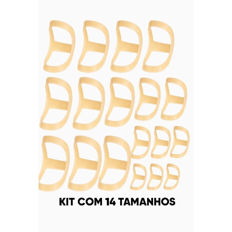 Kit 14 Pcs De Tala De Dedo Reduz Dores e Estabiliza Articulações Envio Imediato do Brasil