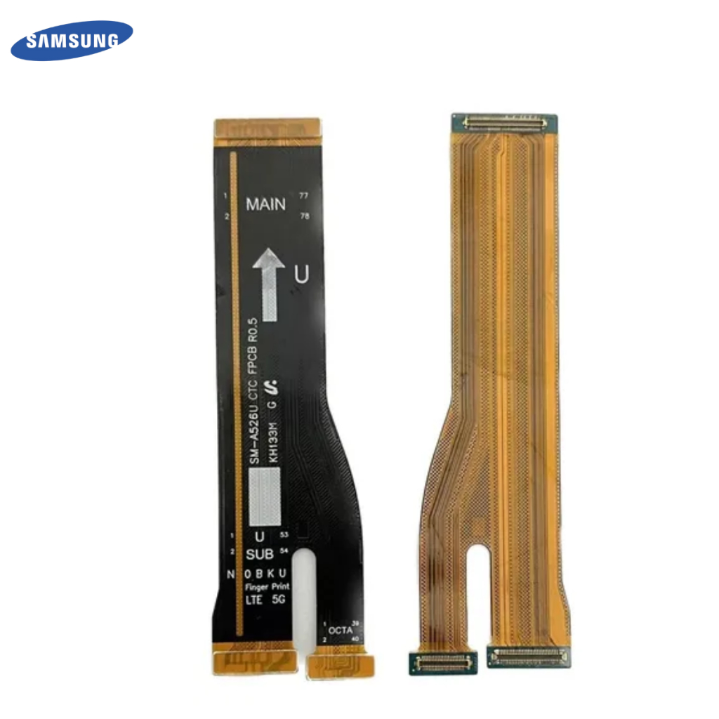Cabo Flex Lcd Conector Carga Main Sub Compatível com A52 5g (A525b) / A52s (A526b)