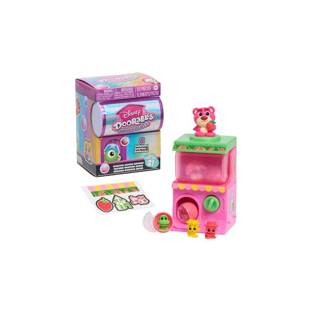 Doorables Squish Alots Capsula Surprisa 8 Itens Gotcha Series 1 e 2