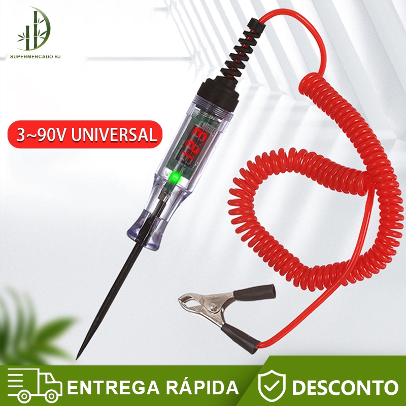 Testador Circuito Tensão Automotiva-LED Luz De Teste De Diagnóstico ,Para Caminhão De Carro Ferramentas