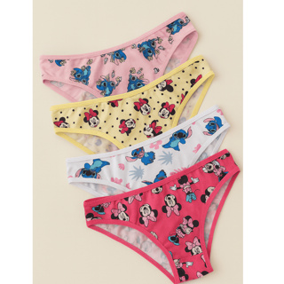 Kit 10 Calcinha Menina Moça Juvenil Estampada Personagens em Oferta na Shopee