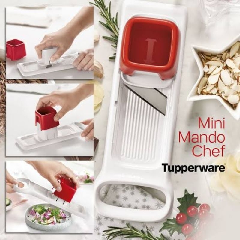 Mini Fatiador Super Chef Tupperware Vermelho