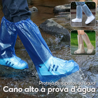 Protetor de calçados descartáveis e impermeáveis para uso adulto em Oferta na Shopee