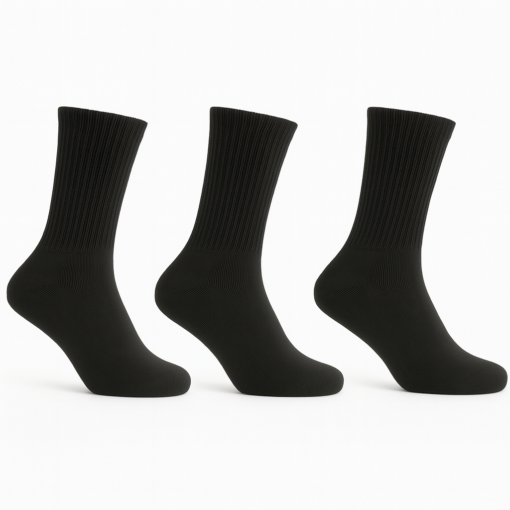 Kit 3 Meias Poliamida Esportiva Academia Ciclismo Corrida em Oferta na Shopee