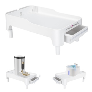 Newpet Comedouro e Bebedouro Elevado Ergonômico Base Para Pet Bebedouro Cachorro Gato Cães Altura 4,5 cm em Oferta na Shopee
