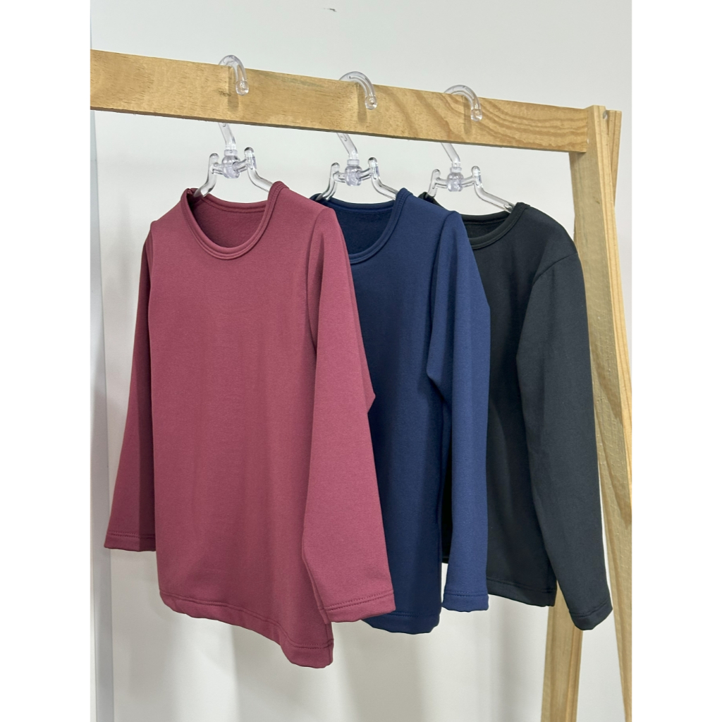 Kit 3 Blusas Térmicas Infantil Unissex Menino Menina Peluciadas Segunda Pele Conforto e Estilo