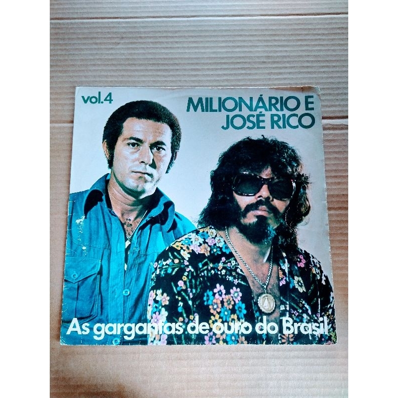 LP Milionário e José Rico - As gargantas de ouro do Brasil  1977