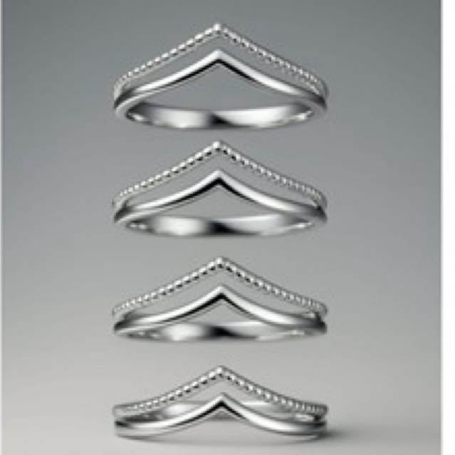 Anel Feminino em V Prata 925 Legítima Envio Imediato em Oferta na Shopee