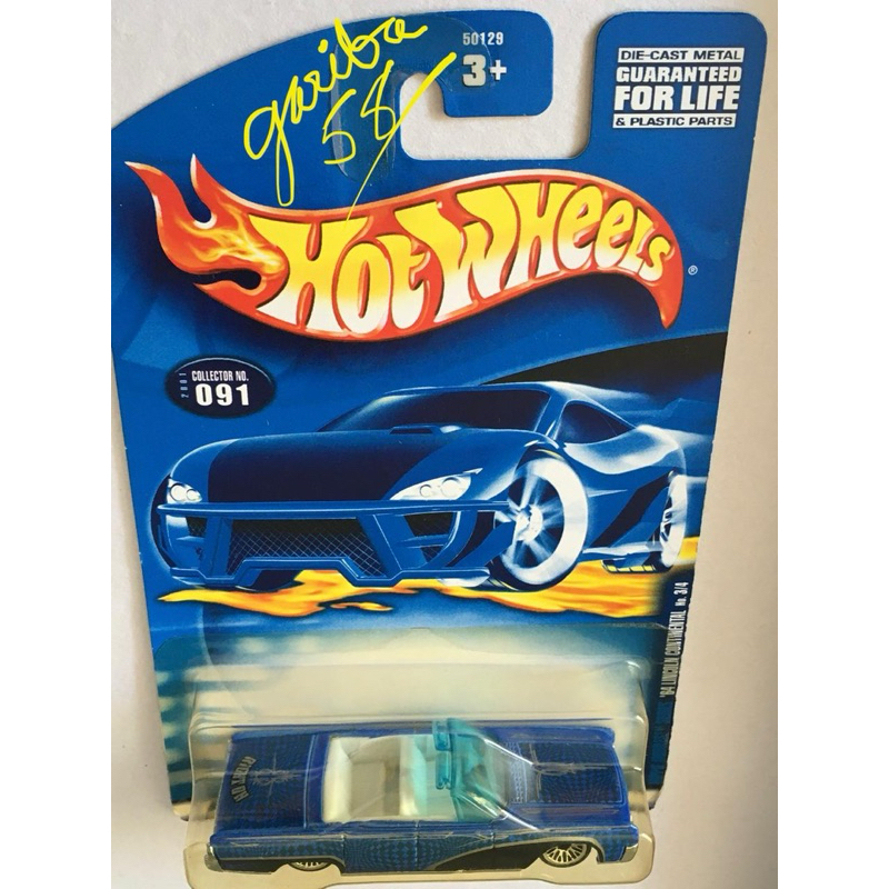 HOT WHEELS ‘64 LINCOLN CONTINENTAL 2001 COLLECTOR #091 GARIBA58