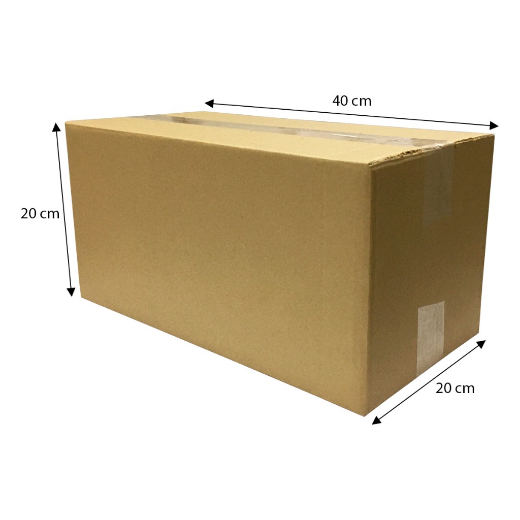 Caixas de Papelão 40x20x20 Para Mudança 25un Envios Correio Sedex Pac Logística Armazenagem