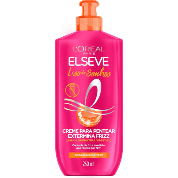 Creme para Pentear Liso dos Sonhos 250ml L'Oréal Paris em Oferta na Shopee