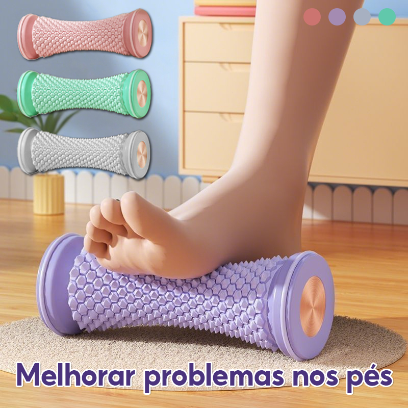Massageador De Pés Rolo De Massagem Yoga Bola Fáscia Plantar Cuidados De Relaxamento Muscu...
