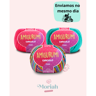 Fio/Linha Amigurumi Círculo 125g/ 254 m em Oferta na Shopee