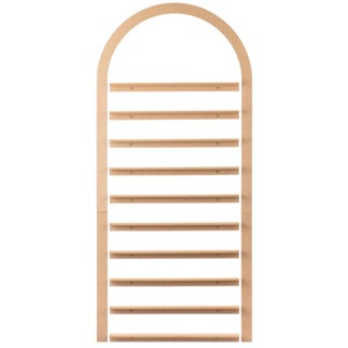 Arco Porta Esmalte de Parede expositor com 10 prateleiras MDF CRU em Oferta na Shopee