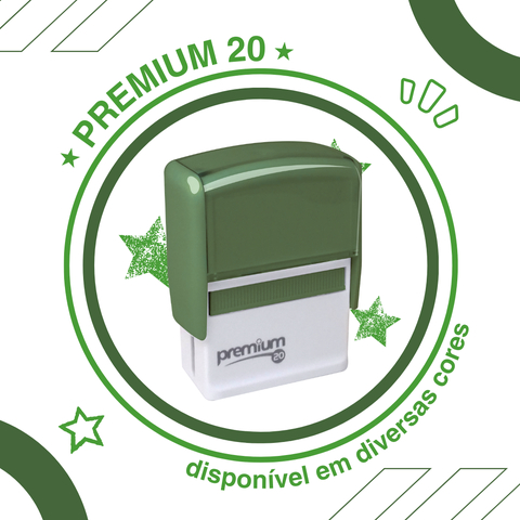 Carimbo Personalizado Premium 20