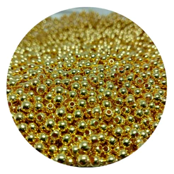 Miçangas 3mm ABS ideal p/ colar pulseira brinco bijuteria artesanato e terço