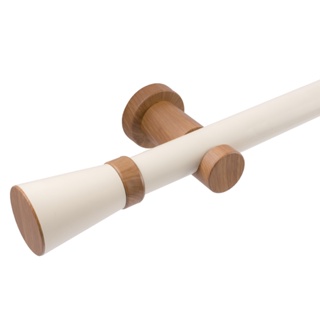 Kit Varão p/ Cortina Portas e Janelas - Jade Prime 28mm 3 Metros em Oferta na Shopee