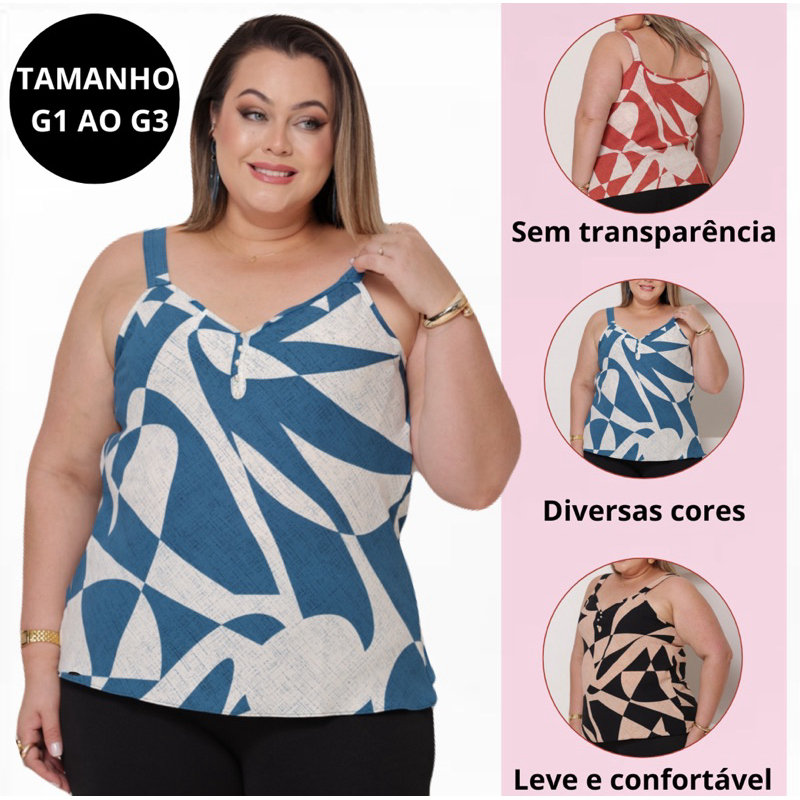 Plus Size Blusa Feminina Tecido Duna Leve Elegante Verão Com Pérolas alça larga em Oferta na Shopee