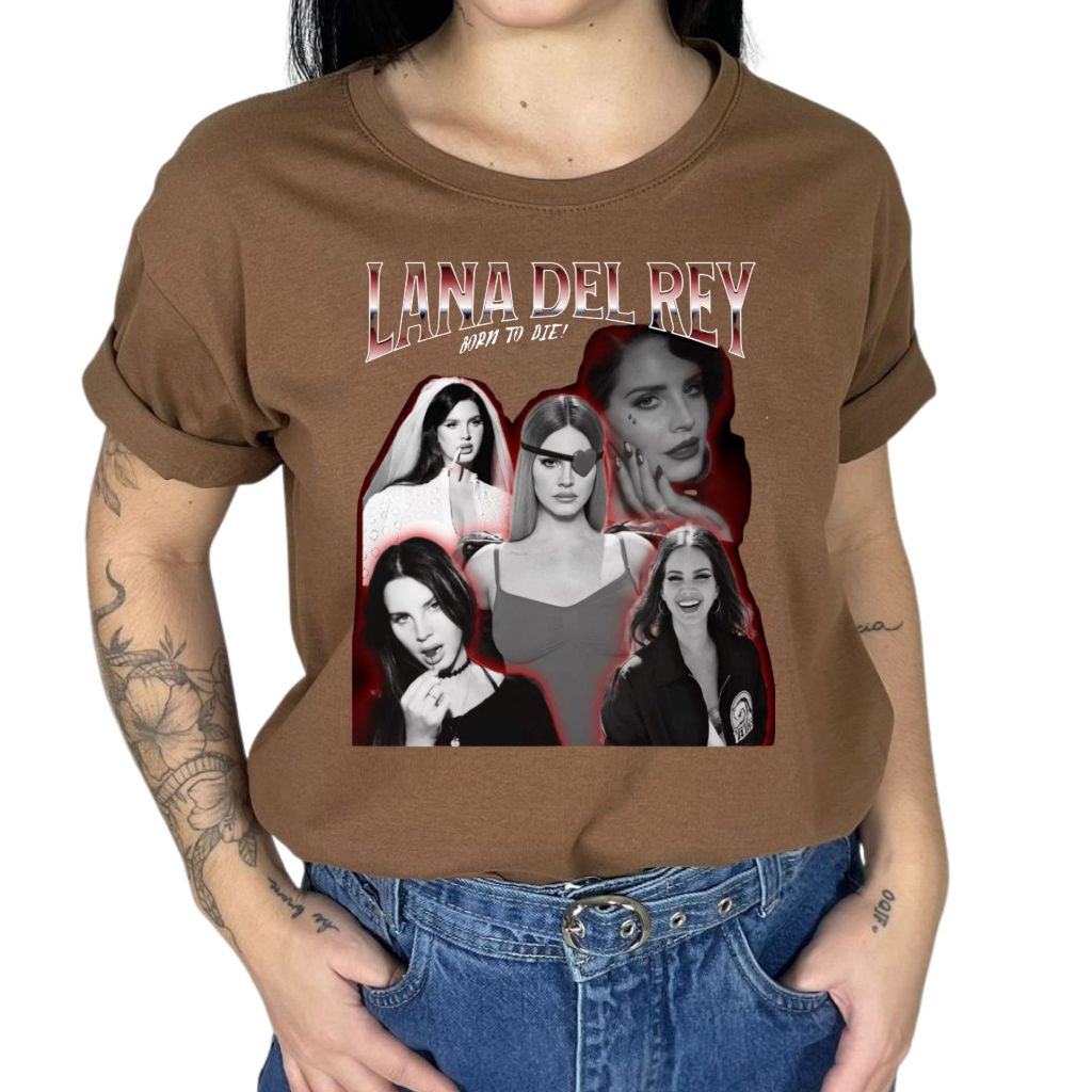 Camisa Personalizada Diva Lana Del Rey Tshirt Cantora Summer Time Pop Star