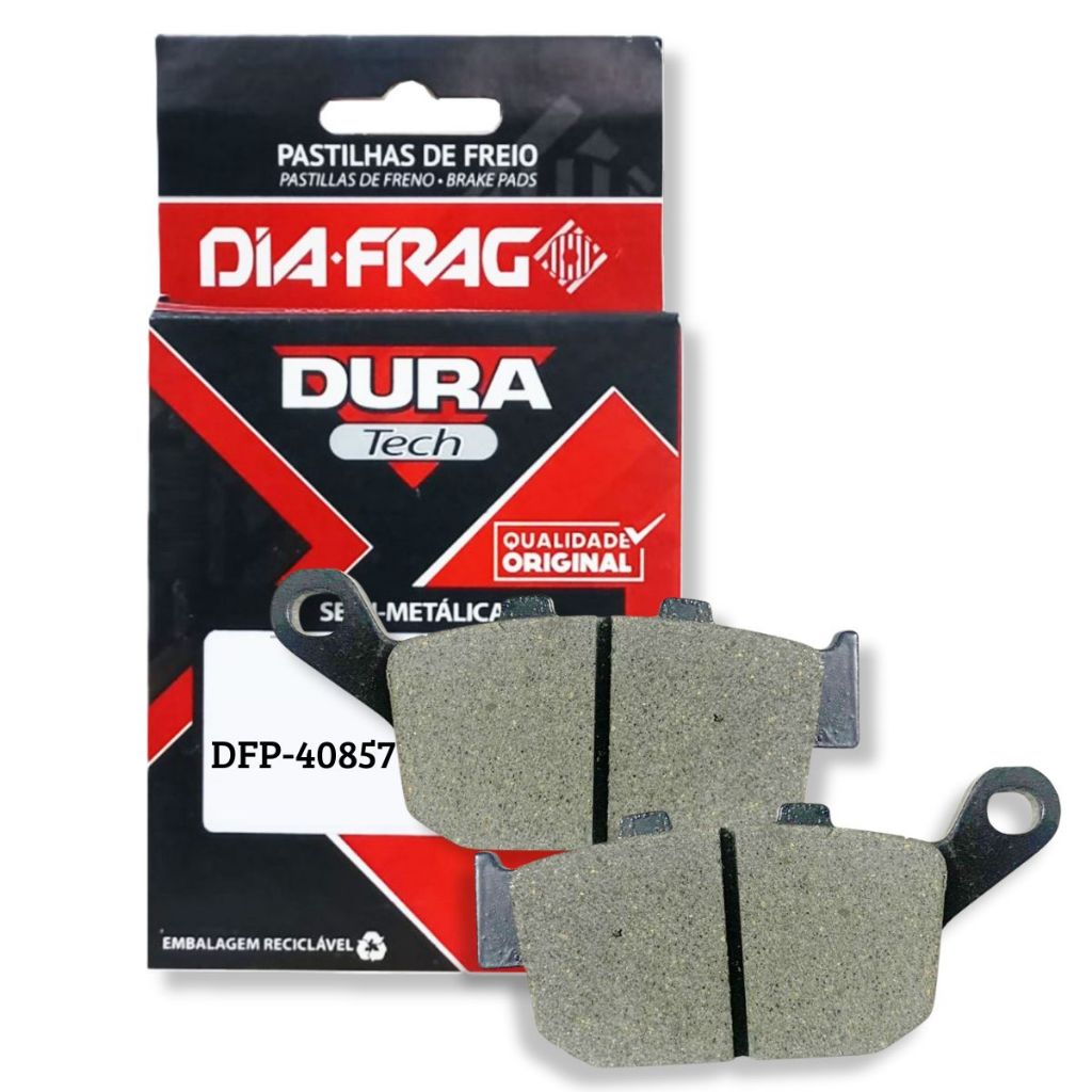 Pastilhas de Freio Traseira Cb 500x / Cb 500f / Cbr 500r / Cbr 650f / Nc 750x Diafrag em Oferta na Shopee