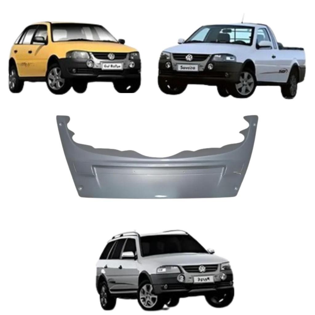 Aplique Dianteiro Moldura Placa Para-choque Modelos G4 Vw Rallye Gol G4/ Saveiro Surf/ Parati Surf