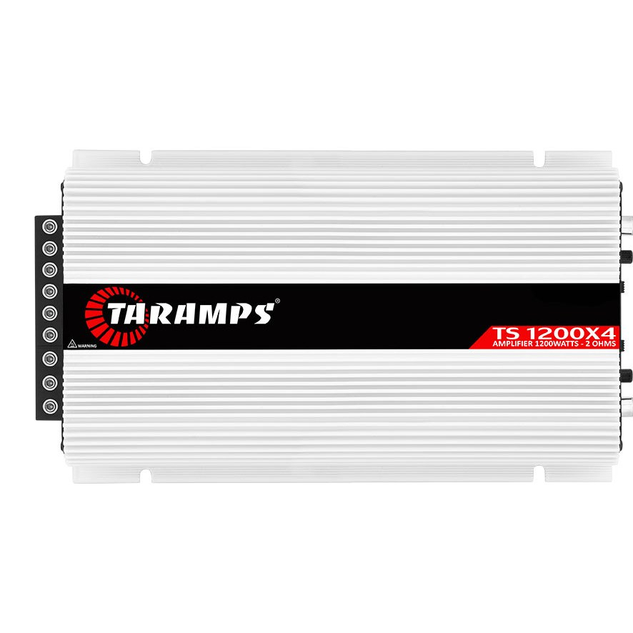 Módulo Amplificador TS 1200X4 Taramps 1200 Watts RMS Som Automotivo