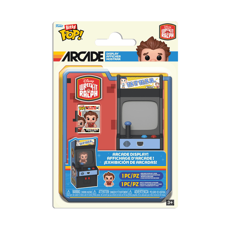 FUNKO BITTY POP WRECK IT RALPH *ARCADE* RALPH 85253 NOVO ORIGINAL
