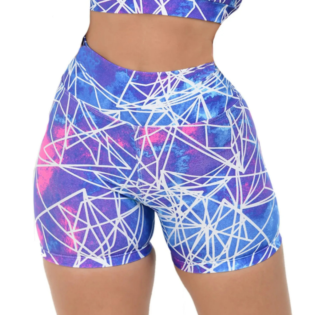 Kit C/ 10 Shorts Suplex Fitness Feminino
