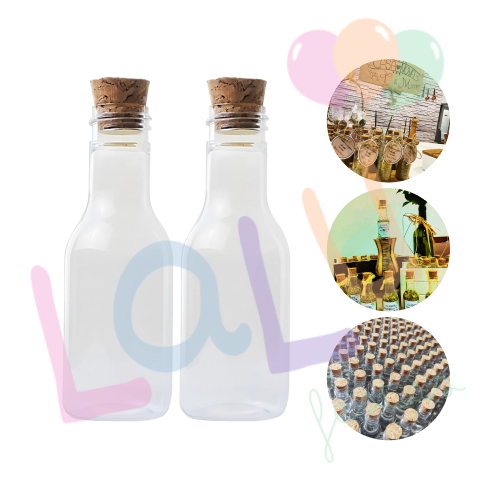 Kit Garrafinhas Rolha 50ml 10/20/30/40/50/100 Lembrancinha Casamento Festa Melhor Preço do Brasil