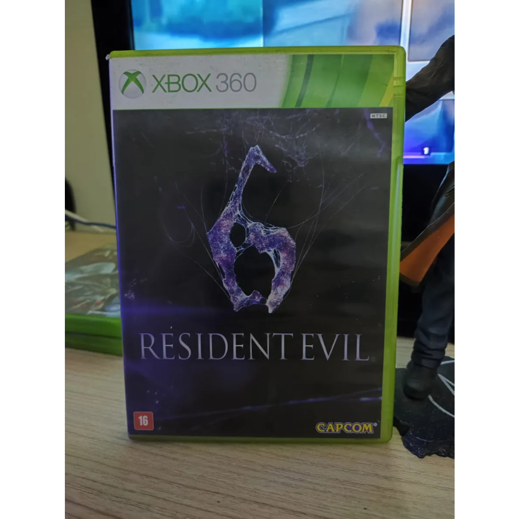 Jogo Resident Evil 6 Original Mídia Física Xbox 360 - Usado