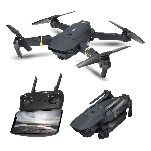 Mini Drone 998 Pro Retrátil Com Câmera 4K Dupla Wifi Com Controle