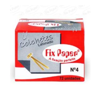 Colchete N4 - Fix Paper em Oferta na Shopee