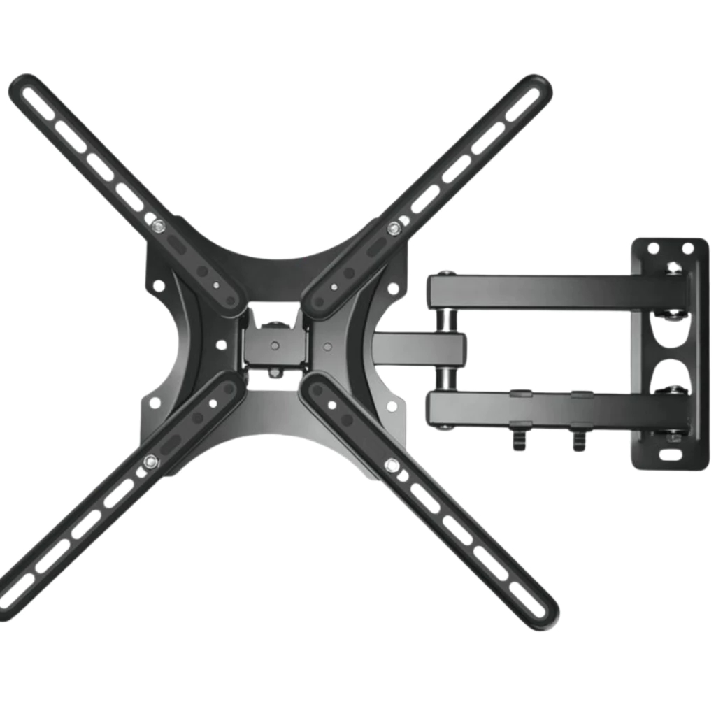Suporte Para TV e Monitor Articulado Até 55 Pol Em Aço Frio